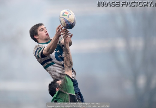 2014-02-16 CUS PoliMi Rugby-Rugby Crema